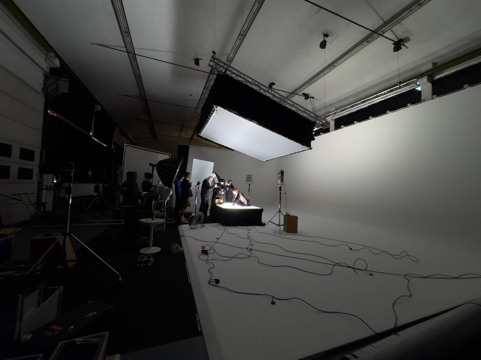 Hohlkehle Studio Lünen NRW — weisse Variante, Bild 3