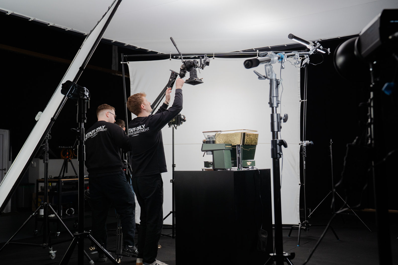 Hohlkehle Studio Lünen NRW — schwarze Variante, Bild 10
